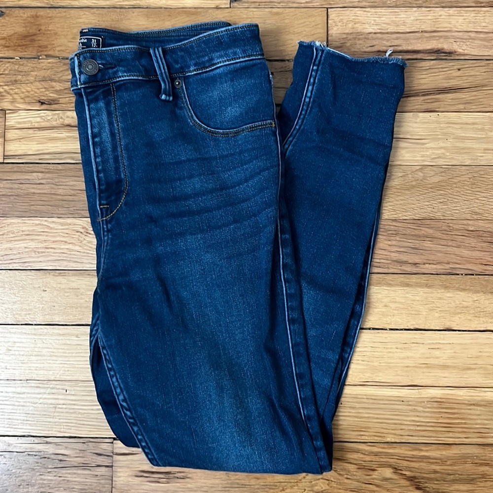 Abercrombie & Fitch High Rise Jean Leggings - Size 12S/31S (short)